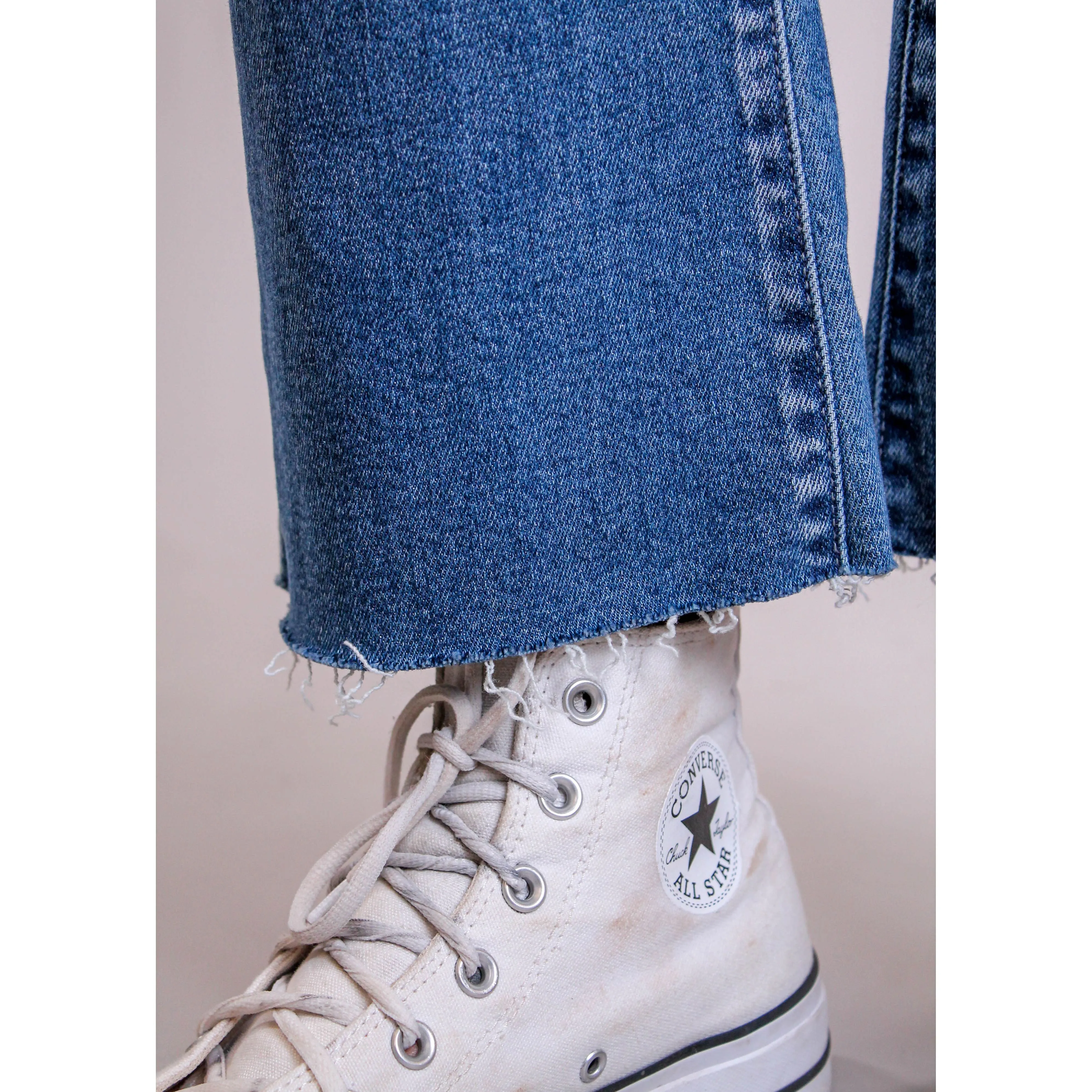 Cello HiRise Crop Flare Jean